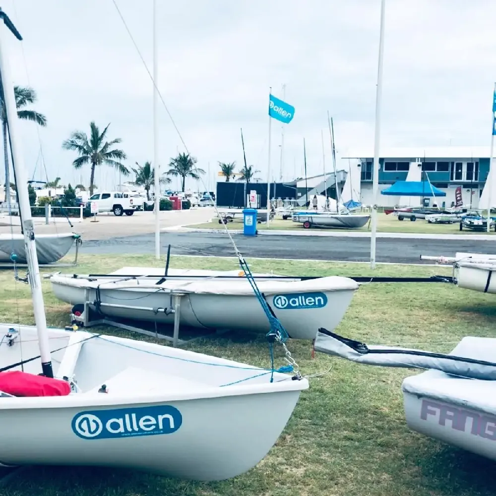 Allen Flag flying at RQYS for Flying 11 Nationals